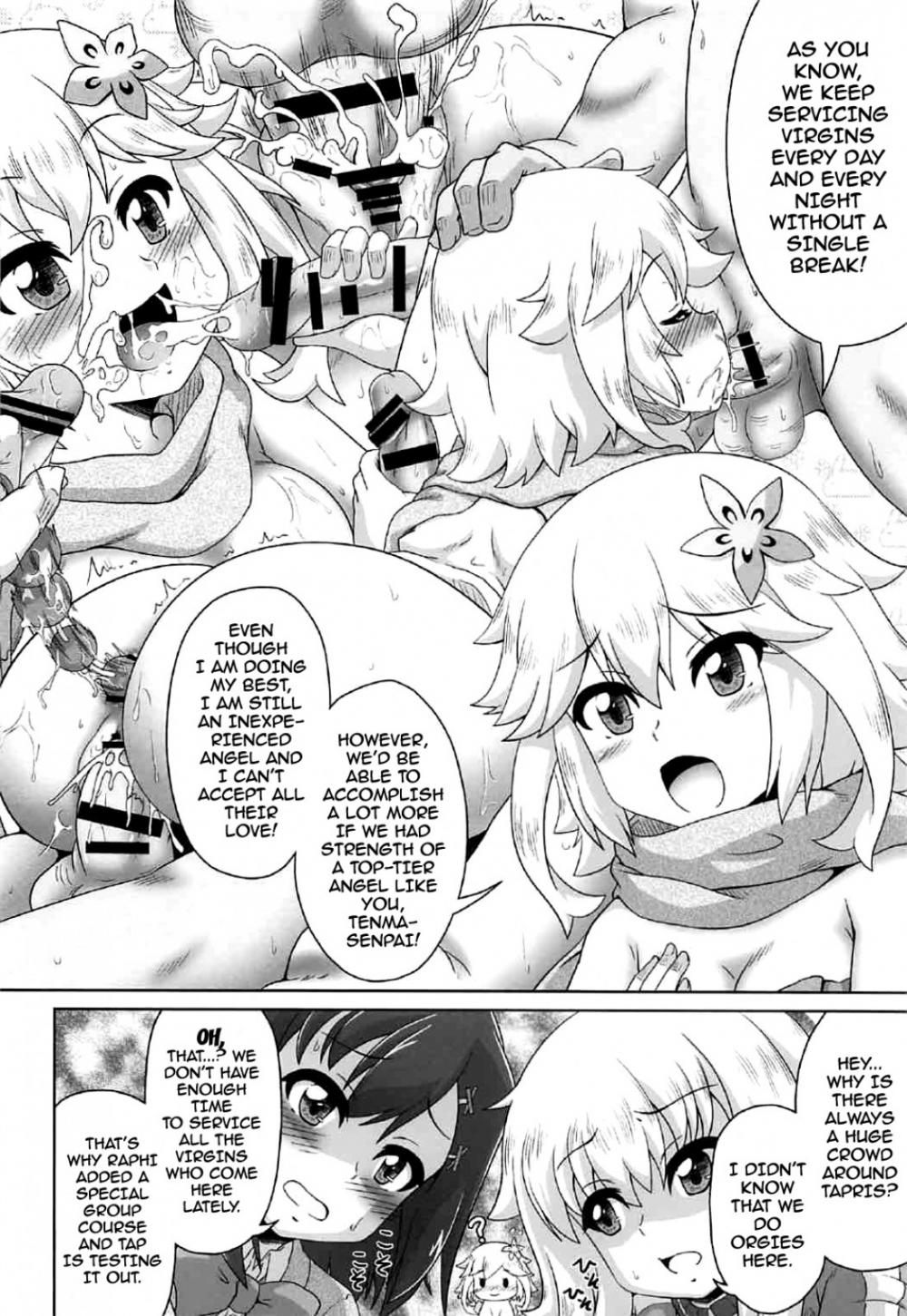 Hentai Manga Comic-Devil and Angel Both Working At a Sex Brothel-Read-13